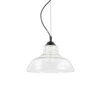 IDEAL LUX Bistro' SP1 Plate Trasparente
