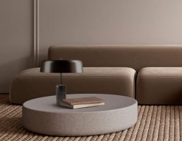 Robin Romina stolné svietidlo mramor